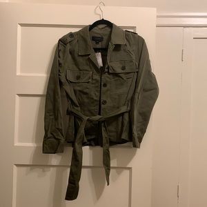 NWT J. Crew Cropped Army Jacket in S
